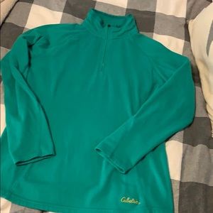 Women’s Cabelas quarter zip up
